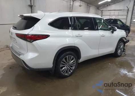 2023 Toyota Highlander Platinum from USA, damaged, VIN 5TDKDRBH6PS001567